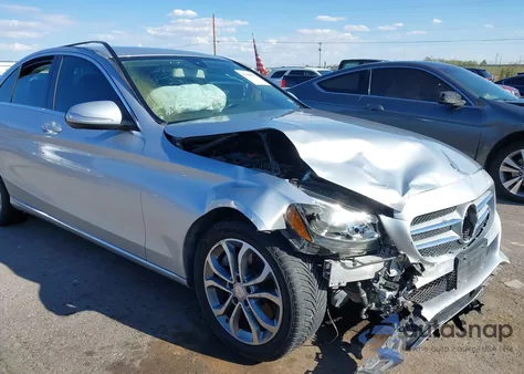 2015 Mercedes-Benz C 300 4Matic from USA, damaged, VIN 55SWF4KB4FU007430